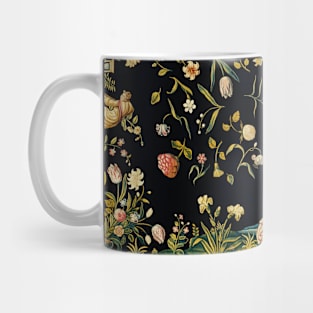 Four Elements and a Strewn Floral Pattern (1650) Mug